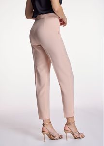 Pantalón semientallado rosa ALBA CONDE