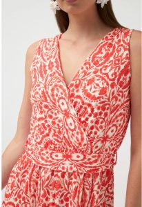 Vestido Cami Rojo TINTA Y BARILOCHE - Imagen 2
