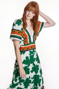 Vestido estampado ALBA CONDE
