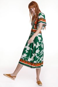 Vestido estampado ALBA CONDE