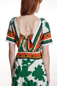Vestido estampado ALBA CONDE - Imagen 3