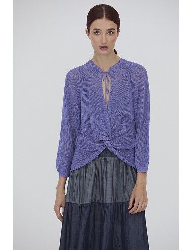 Chaqueta reversible lurex WNT Collection