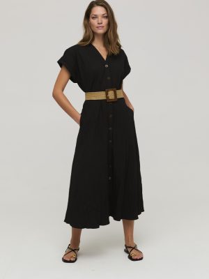 Vestido con cinturón CIVIT