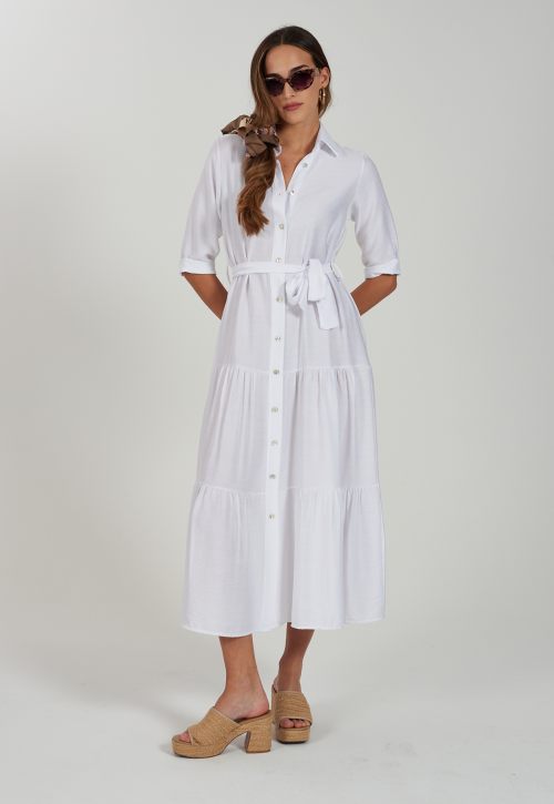 Vestido camisero vuelo YESZEE