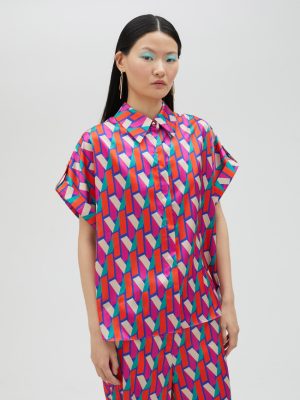 Camisa estampada logotipada LOLA CASADEMUNT