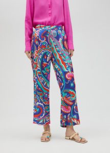 Pantalón estampado paisley LOLA CASADEMUNT
