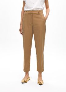 Pantalón chino con goma logotipada en strass LOLA CASADEMUNT