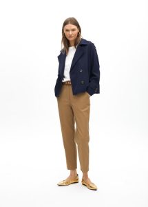 Pantalón chino con goma logotipada en strass LOLA CASADEMUNT