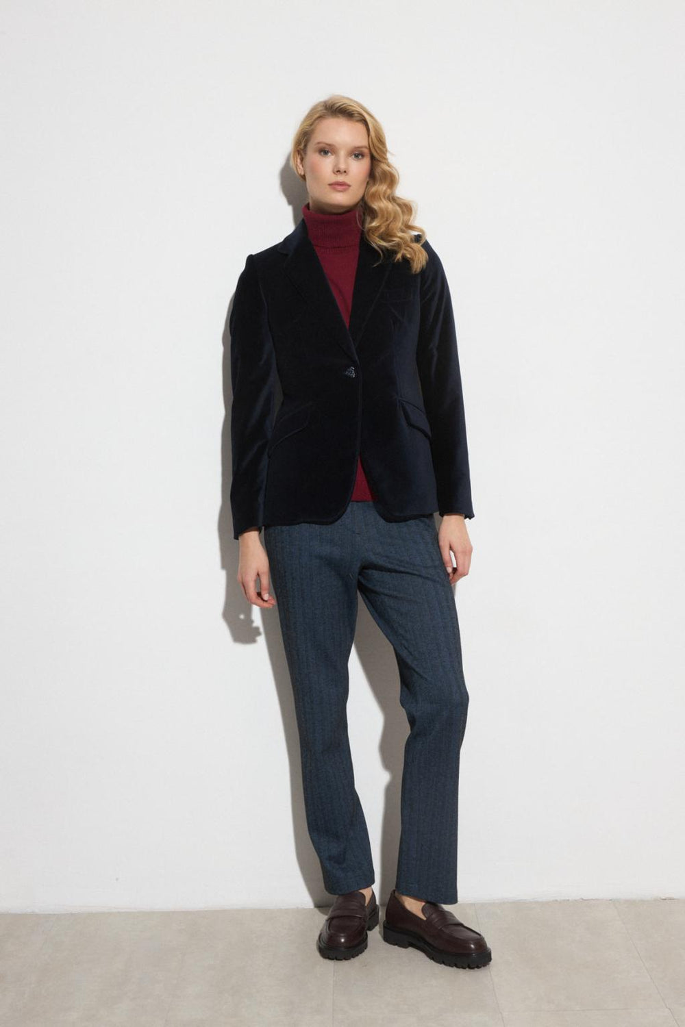 Americana Boboli Azul Marino TINTA Y BARILOCHE