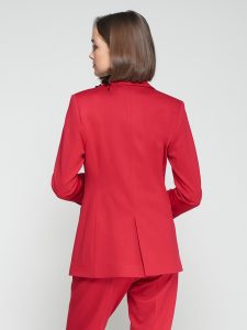 Chaqueta Rock rojo estructura VILAGALLO