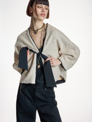 Chaqueta fantasía cruda ALBA CONDE