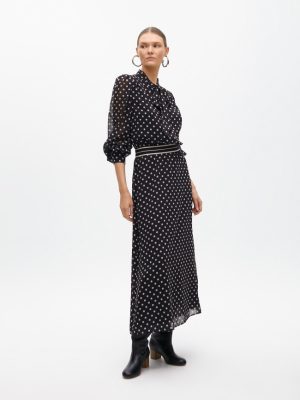 Vestido largo topos LOLA CASADEMUNT