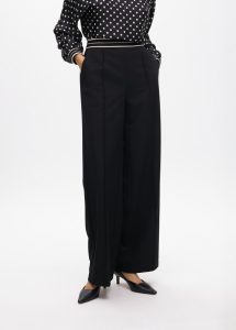 Pantalón recto con goma bicolor contrastes LOLA CASADEMUNT