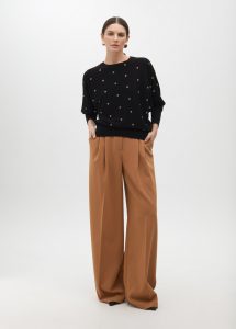 Jersey con eyelets manga caída LOLA CASADEMUNT