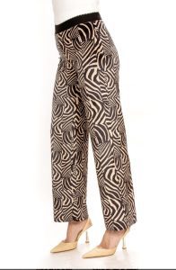 Pantalón terciopelo estampado print WALTRON