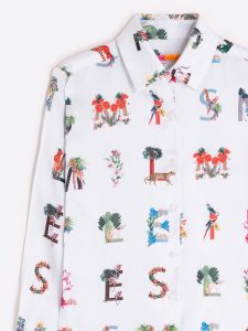 Camisa blanca smile VILAGALLO