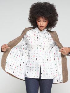 Chaqueta Sophia strass espiga cdro sport VILAGALLO