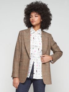Chaqueta Sophia strass espiga cdro sport VILAGALLO