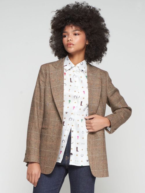 Chaqueta Sophia strass espiga cdro sport VILAGALLO