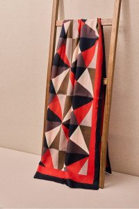 Foular estampado geométrico LATIDO