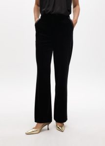 Pantalón recto traje terciopelo LOLA CASADEMUNT
