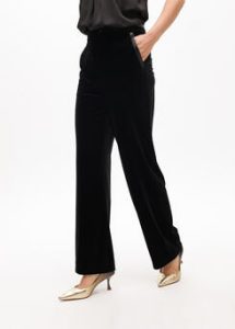 Pantalón recto traje terciopelo LOLA CASADEMUNT