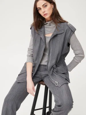 Chaleco Inesa tencel OKY COKY