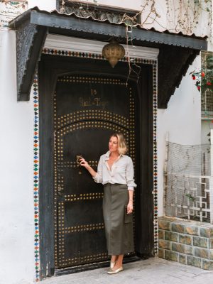 Falda cargo Sani Blue