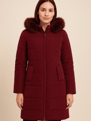 Abrigo cuello acolchado CARLA RUIZ