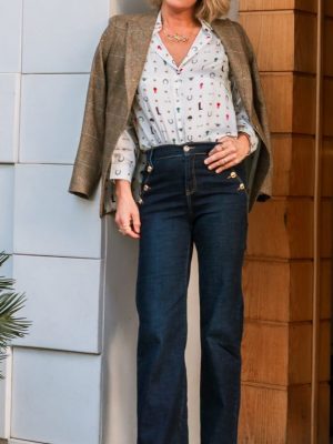 Pantalón vaquero Morana TINTA Y BARILOCHE