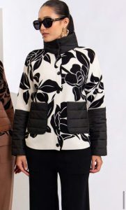 Chaqueta punto flores CHRISTINA PARIS