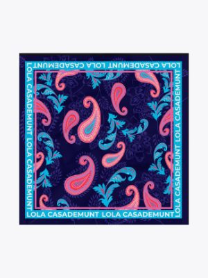 Pañuelo estampado paisley LOLA CASADEMUNT