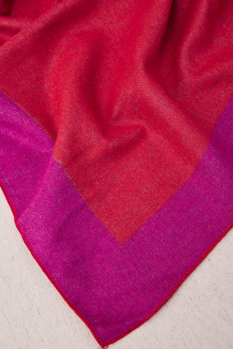 Poncho duo colores LATIDO