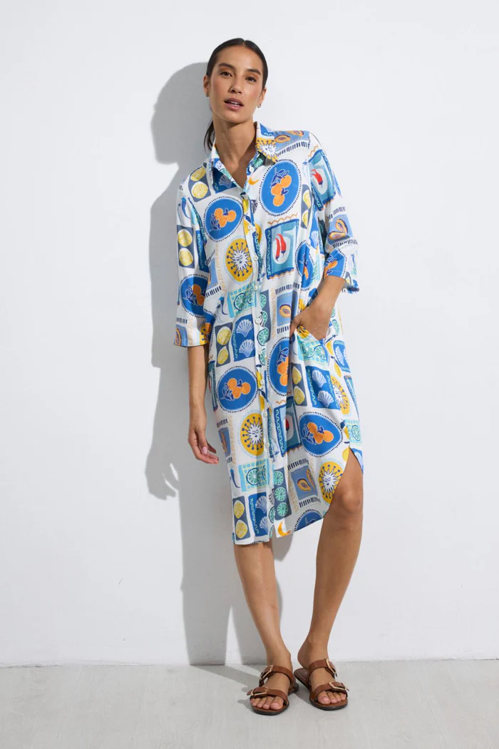 Vestido Yasmin Denim TINTA Y BARILOCHE