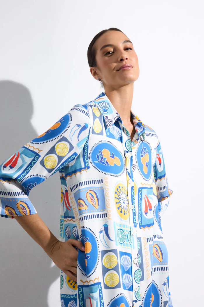 Vestido Yasmin Denim TINTA Y BARILOCHE