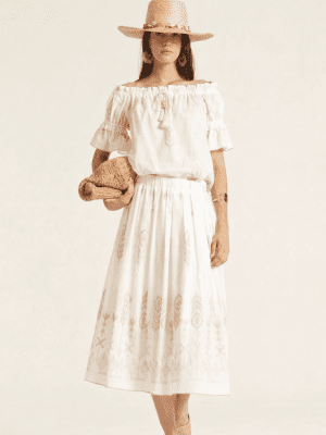 Conjunto Manzaria Voile bordado OKY COKY