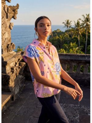 Blusa estampado de flores LOLA CASADEMUNT