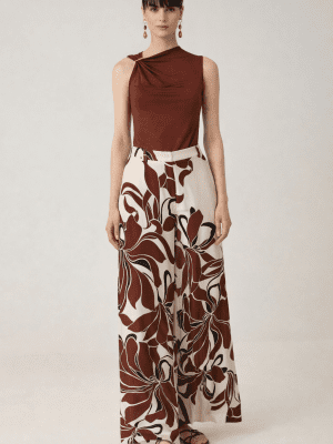 Conjunto top con pantalón de talle alto ACCES