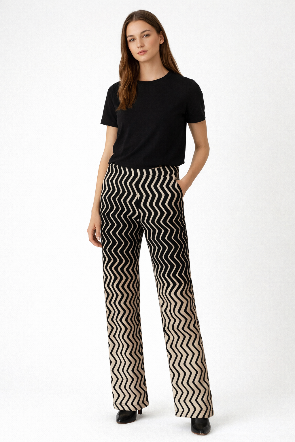 Pantalón punto Zig Zag WALTRON