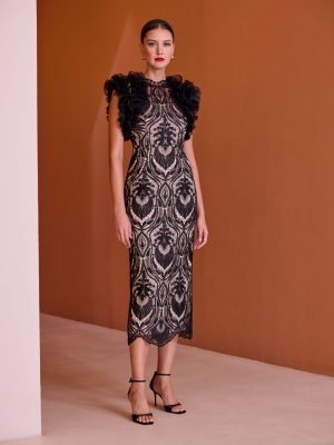 Vestido midi encaje CARLA RUIZ