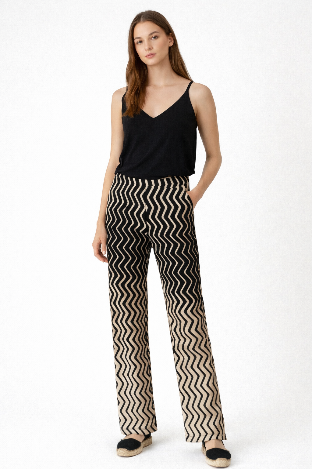 Pantalón punto Zig Zag WALTRON