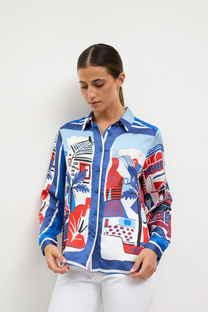 Camisa Tagete TINTA Y BARILOCHE