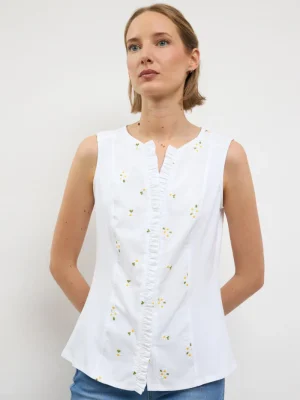 Camisa Zarcillo Blanco TINTA Y BARILOCHE