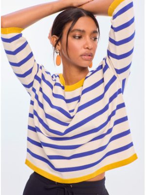 Jersey rayas bicolor LOLA CASADEMUNT