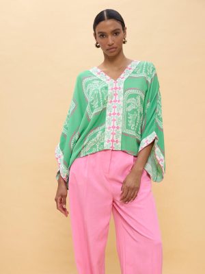 Camisa oversize estampado tipo thai LOLA CASADEMUNT
