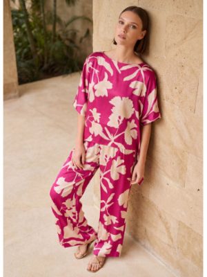 Pantalón estampado floral LOLA CASADEMUNT