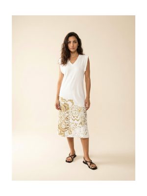 Vestido camiseta estampado Foil WNT Collection