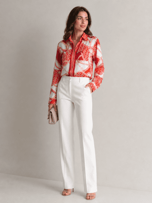 Camisa estampada coral SANI BLUE