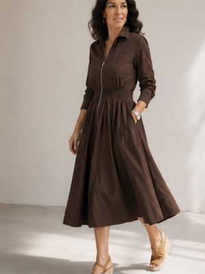 Vestido Netti Marrón SOYA CONCEPT