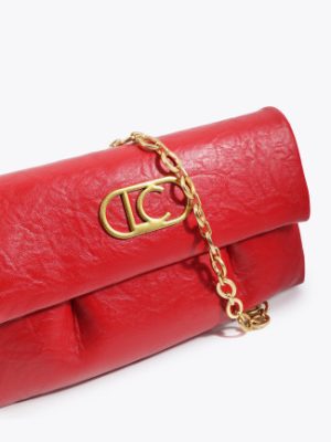Bandolera con solapa pliegues LOLA CASADEMUNT